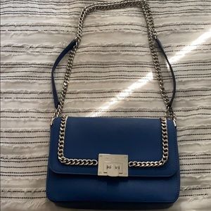 Cobalt Michael Kors Clutch
